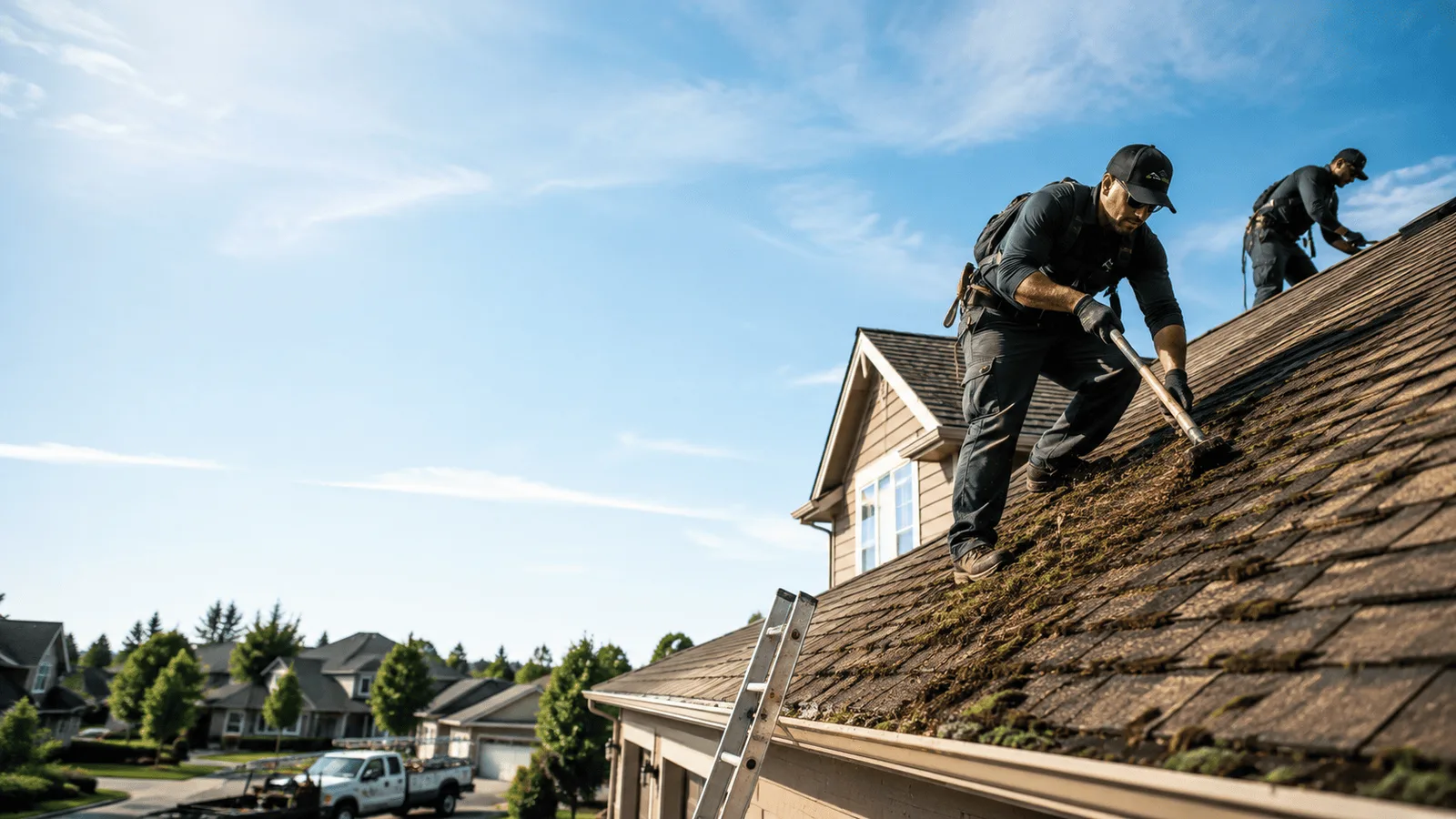 Roof Moss Removal in Morocco, IN near me